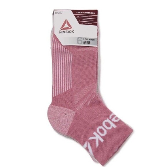 Rebook Tech Comfort 6 Pack Women’s Ankle - Picture 1 of 5
